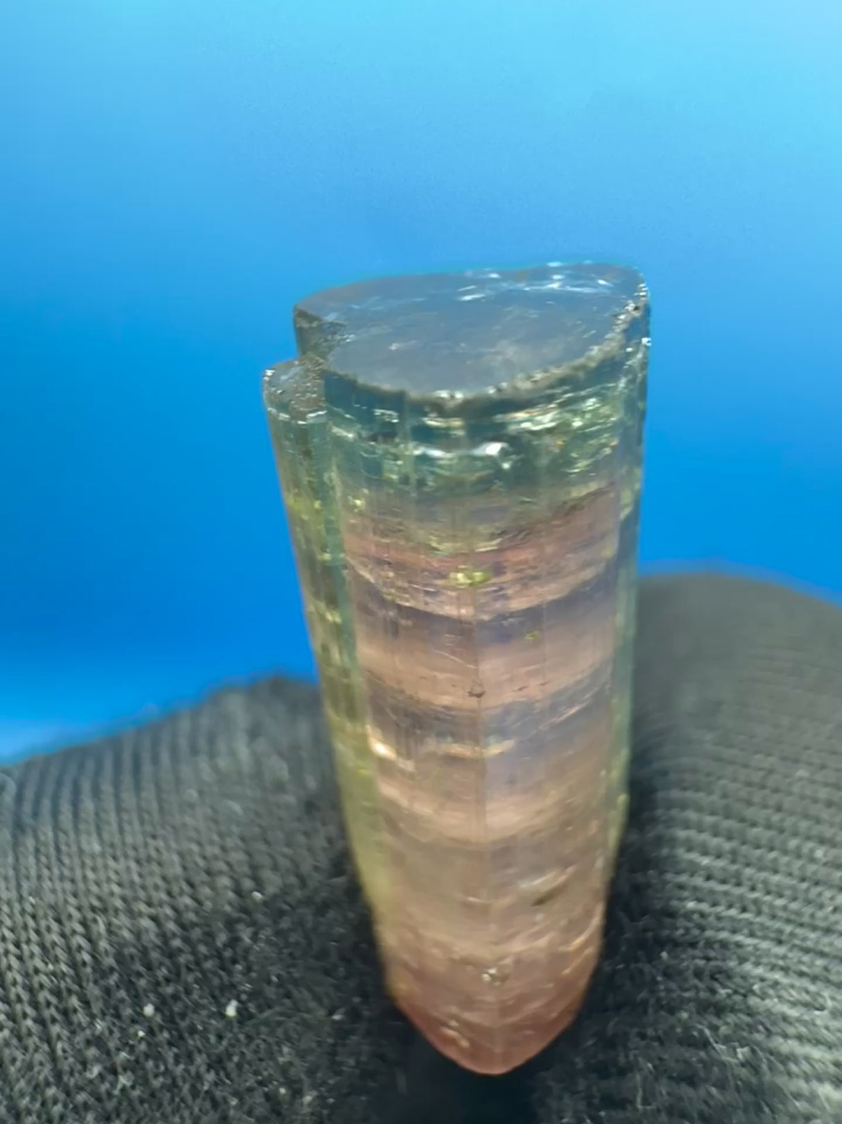 Watermelon Tourmaline Crystal - 5g