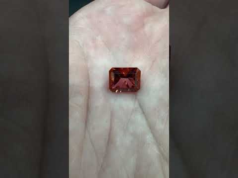 Salmon Topaz - 10X8mm