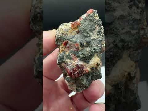 Red Zircon Specimen - 86g